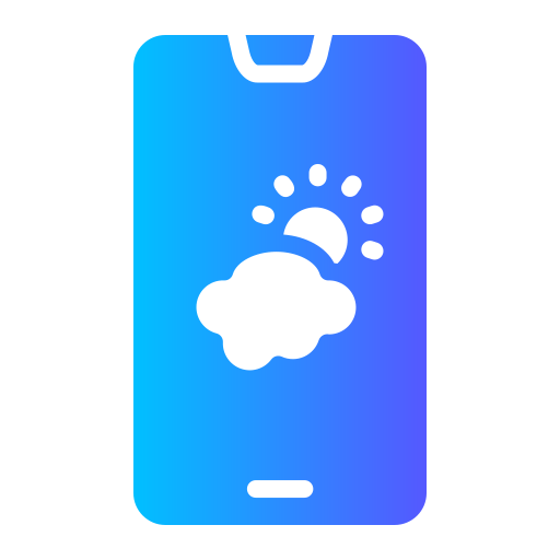 application météo Generic Flat Gradient Icône