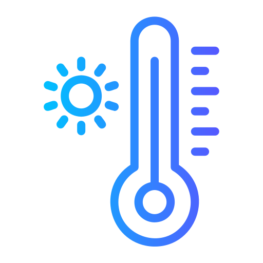 暑い天気 Generic Gradient icon