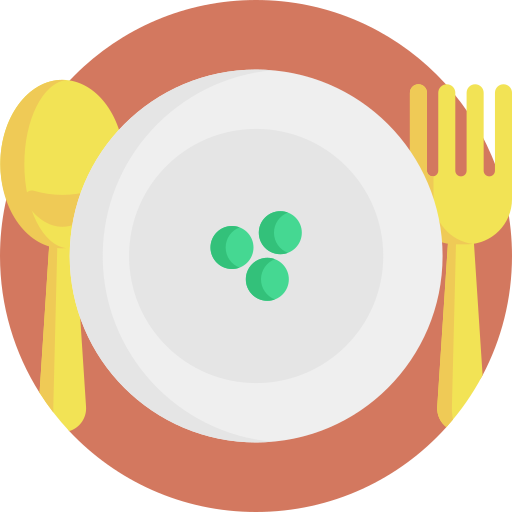comida Detailed Flat Circular Flat icono