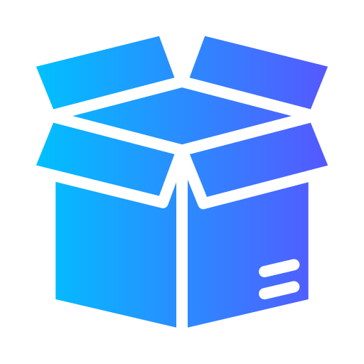 box Generic Flat Gradient icon