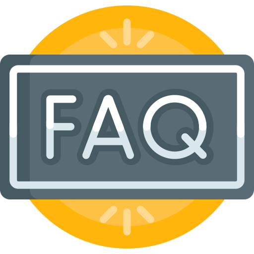 FAQ Detailed Flat Circular Flat icon