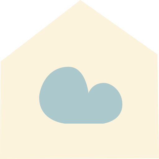 nube Cartoon Flat icono