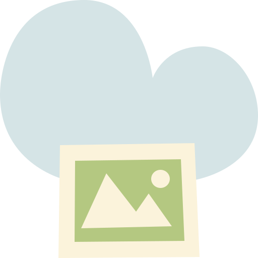 chmura Cartoon Flat ikona