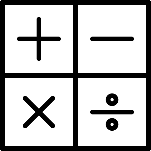 Math Generic Detailed Outline icon