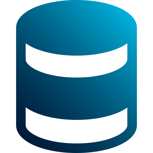 Database Generic Flat Gradient icon