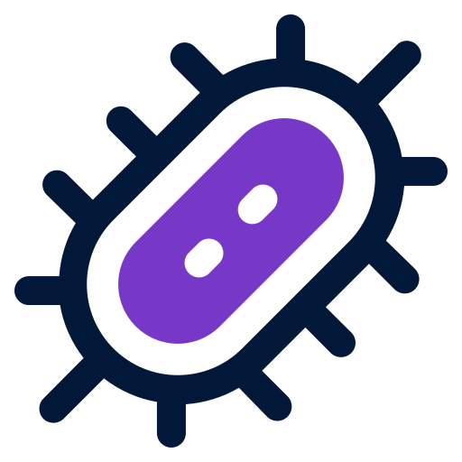 bakteria Yogi Aprelliyanto Bold Duotone ikona