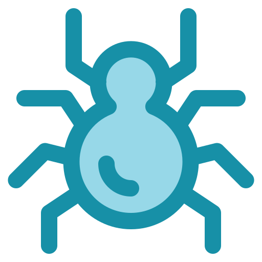 Web crawler Generic Blue icon