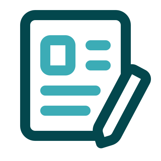 Copy writing Generic Outline Color icon
