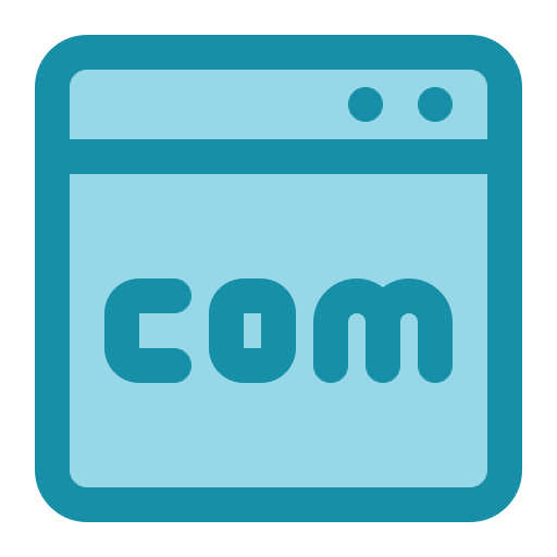 domain Generic Blue icon