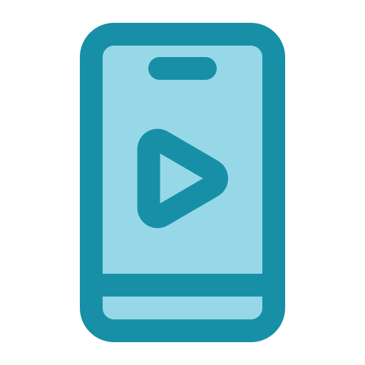 video Generic Blue icoon