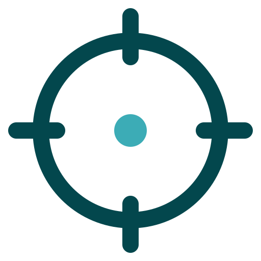 Target Generic Outline Color icon