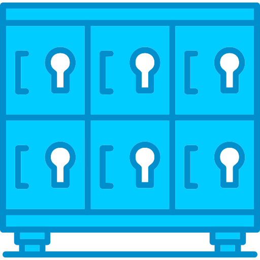 Locker Generic Blue icon