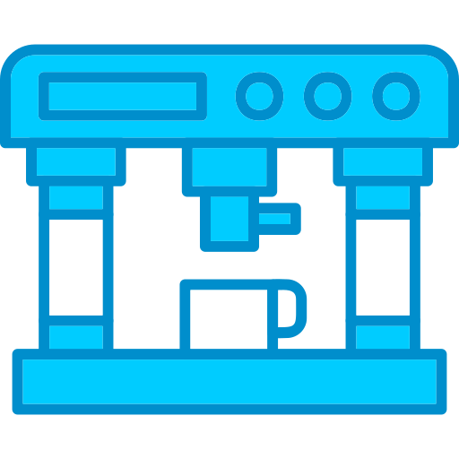 kaffeemaschine Generic Blue icon
