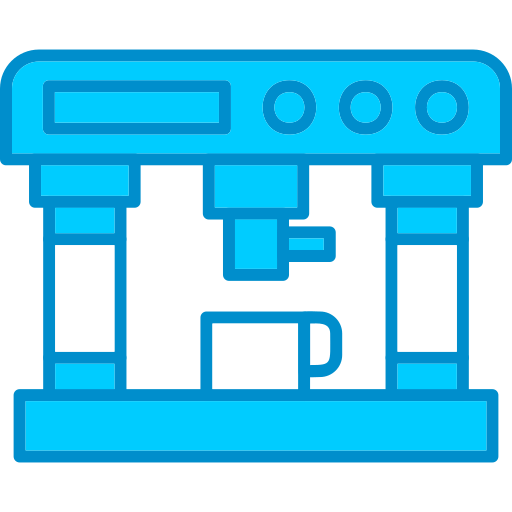 コーヒーメーカー Generic Blue icon