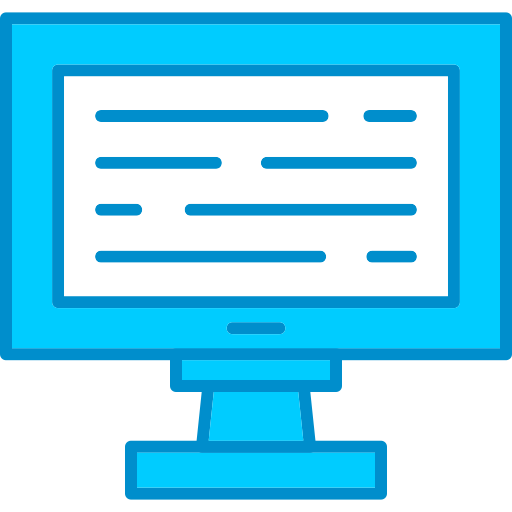 monitor Generic Blue icon