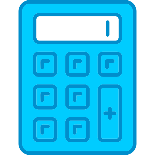 calculatrice Generic Blue Icône