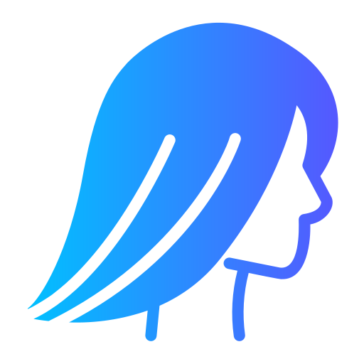 Hair Generic Flat Gradient icon