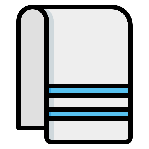 ręcznik Generic Outline Color ikona