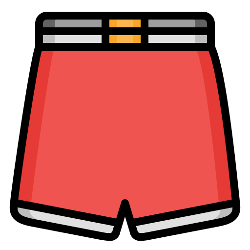 pantaloncini da boxe Generic Outline Color icona