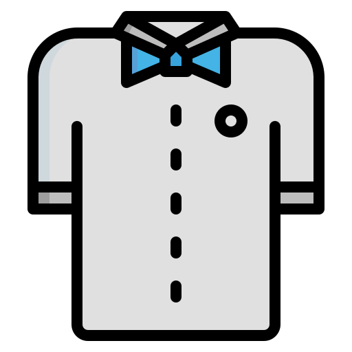 jersey de árbitro Generic Outline Color icono