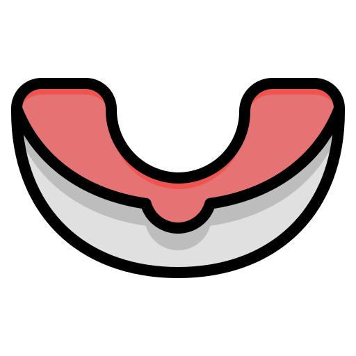 Mouth guard Generic Outline Color icon