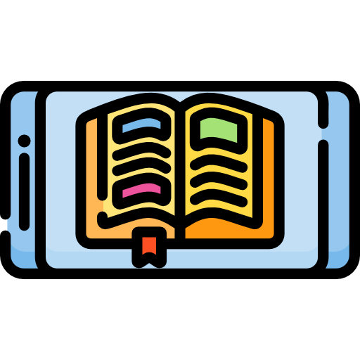 libro electronico Special Lineal color icono