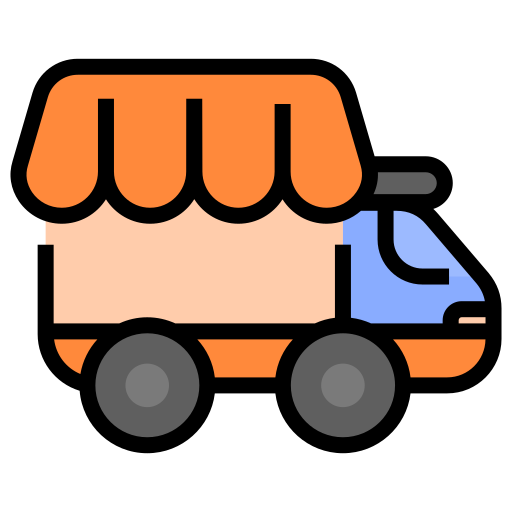 Food Truck Generic Outline Color icon