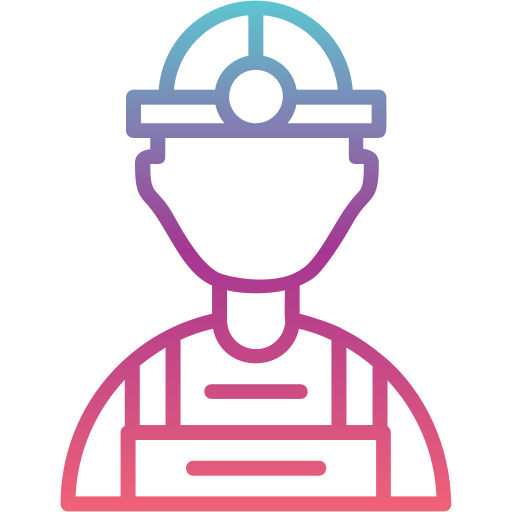 Worker Generic Gradient icon