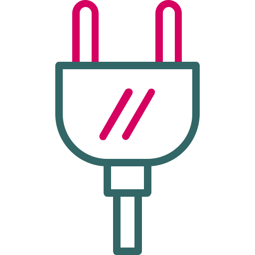 Electric Plug Generic Outline Color icon
