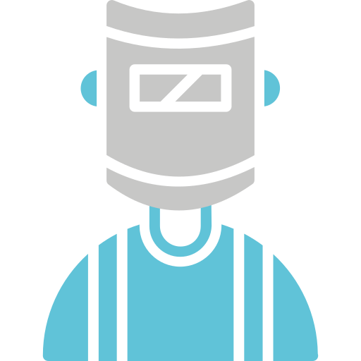 용접공 Generic Blue icon
