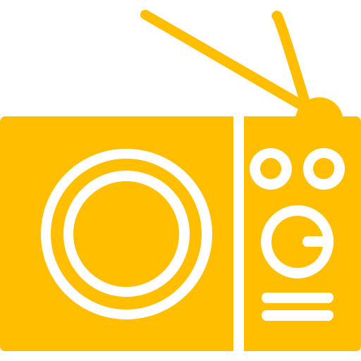 radio Generic Simple Colors icoon