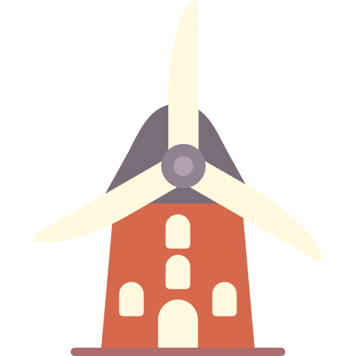 moulin à vent Generic Flat Icône