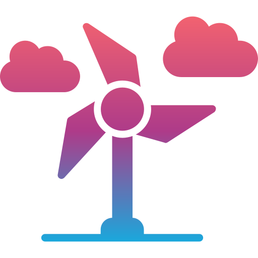 Wind Turbine Generic Flat Gradient icon