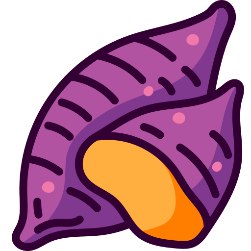 słodki ziemniak Generic Outline Color ikona