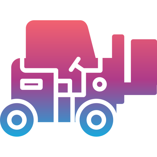 heftruck Generic Flat Gradient icoon