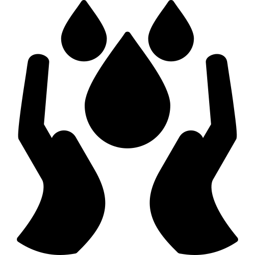 oszczędność wody Generic Glyph ikona