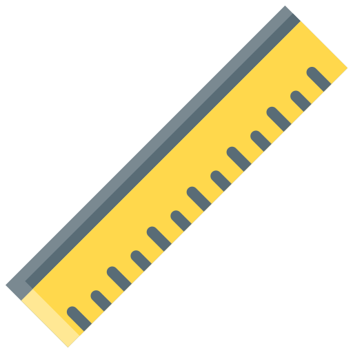 linijka Generic Flat ikona