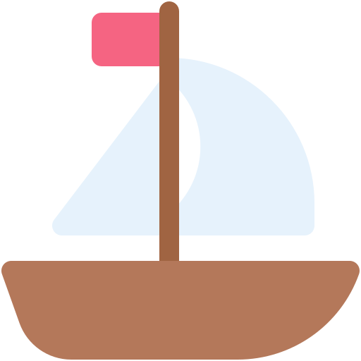 bateau Generic Flat Icône