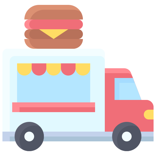 Food Truck Generic Flat icon