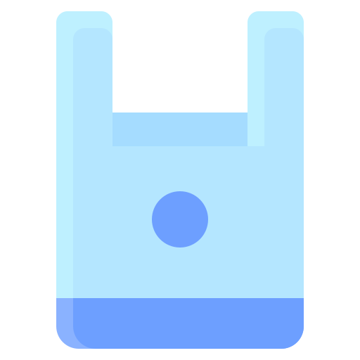 bolsa de plastico Generic Flat icono
