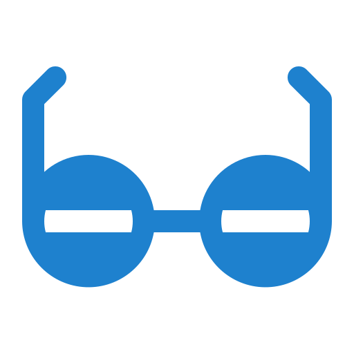 Party glasses Generic Blue icon