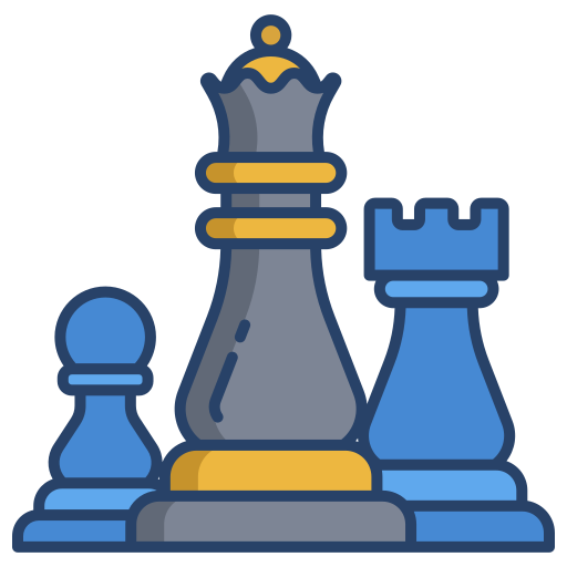 Chess Generic color outline icon