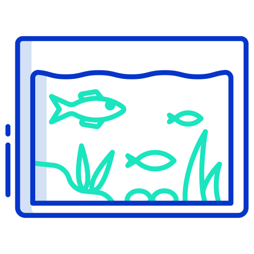 aquário Generic color outline Ícone