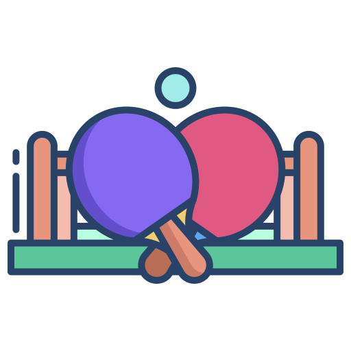 Table tennis Generic color outline icon