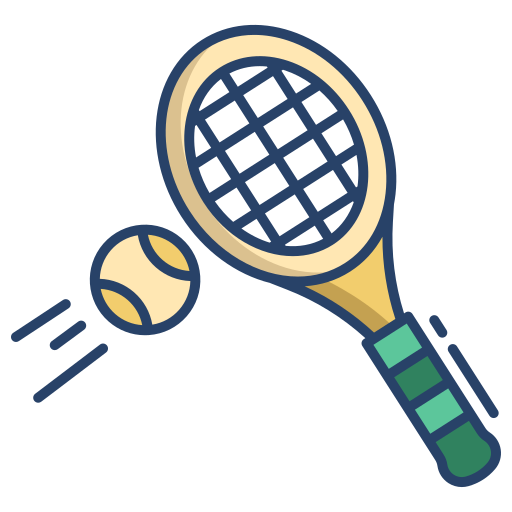 Tennis Generic color outline icon