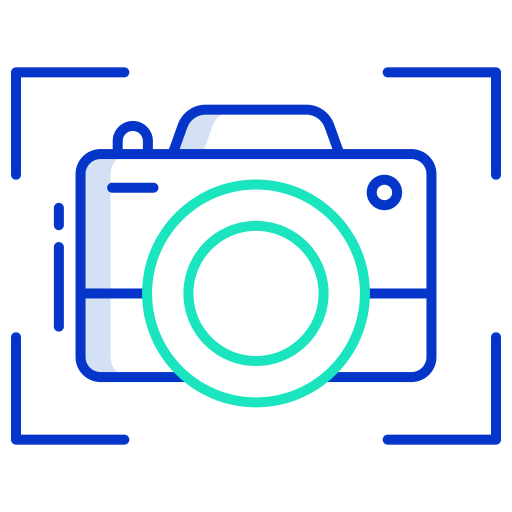 camera Generic color outline icoon