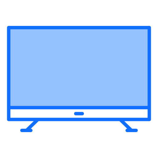 smart tv Generic Blue Icône