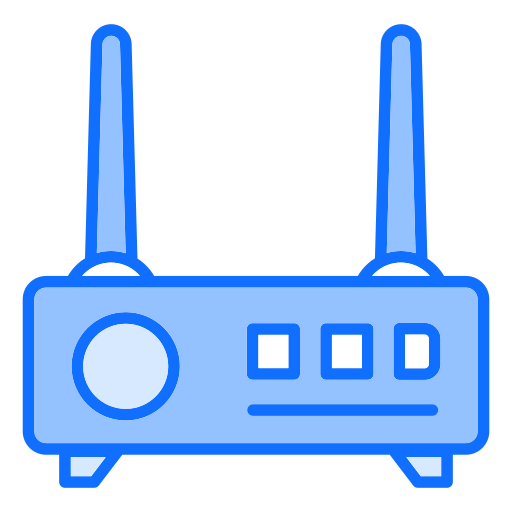 router wifi Generic Blue ikona