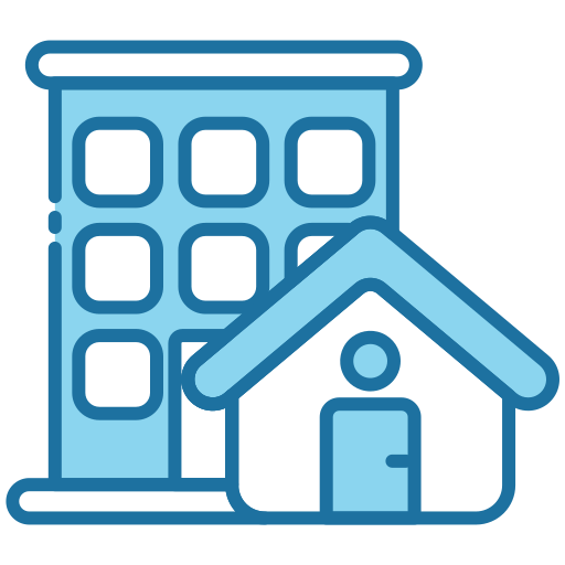 Residential Generic Blue icon