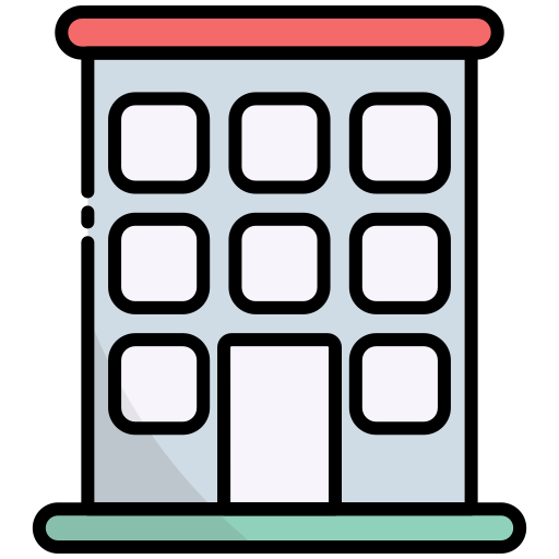 建物 Generic Outline Color icon